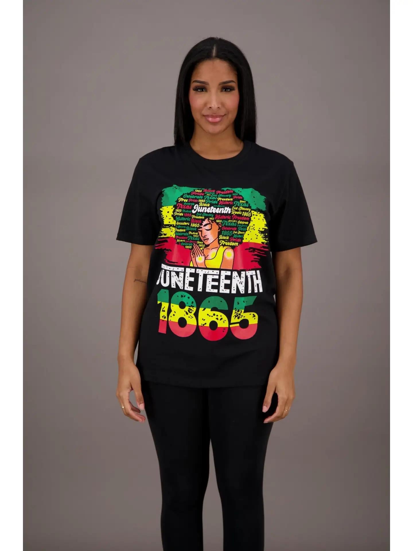 JUNETEENTH TSHIRT (AFRO)