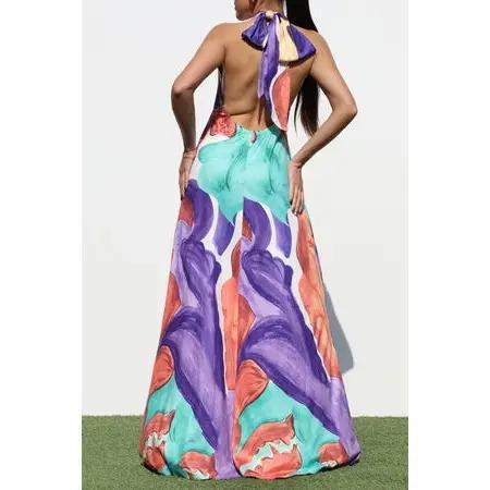 Halter Maxi Dress