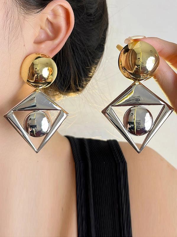 GOLD/SILVER EARINGS