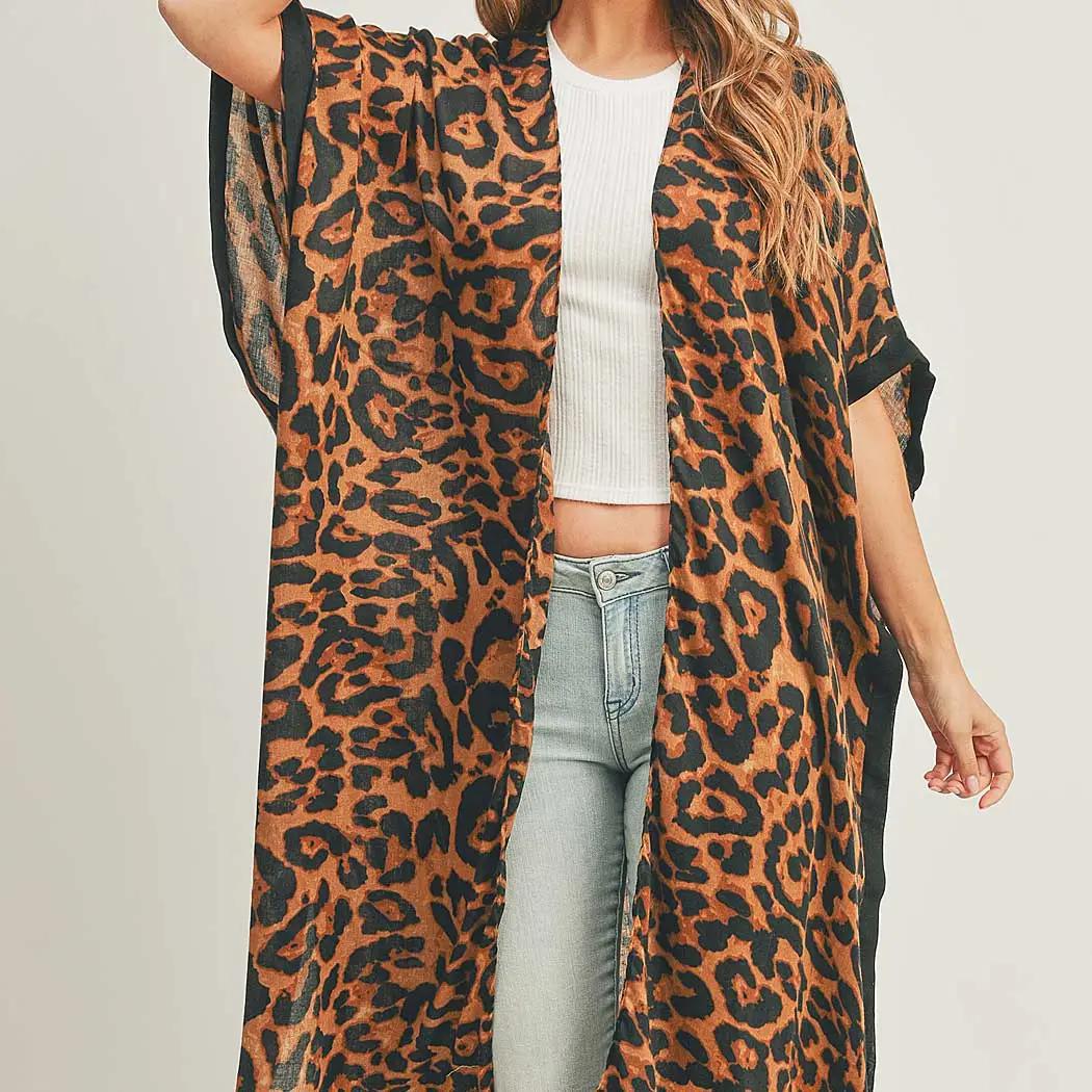 LEOPARD KIMONO