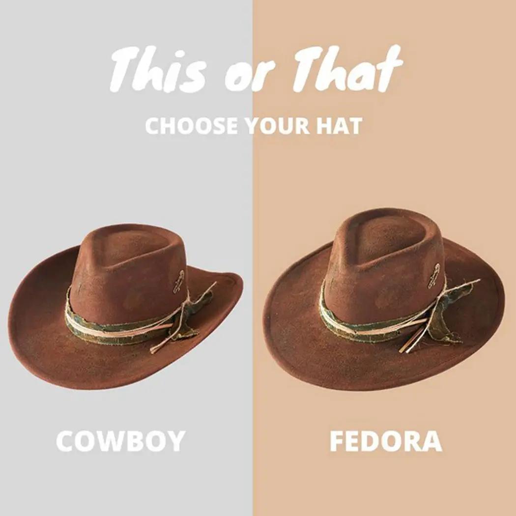 FEDORA/COWGIRL HAT