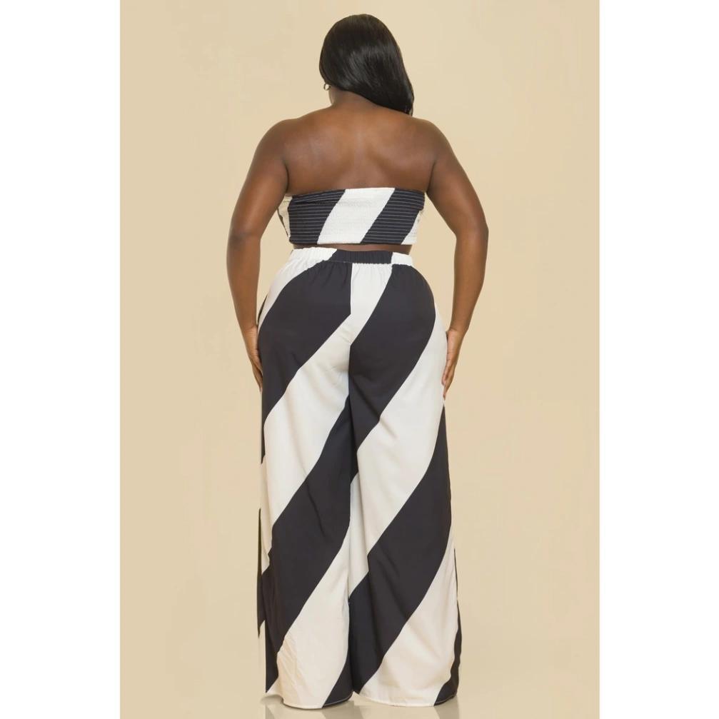 2 PC TUBE TOP/PANTS SET