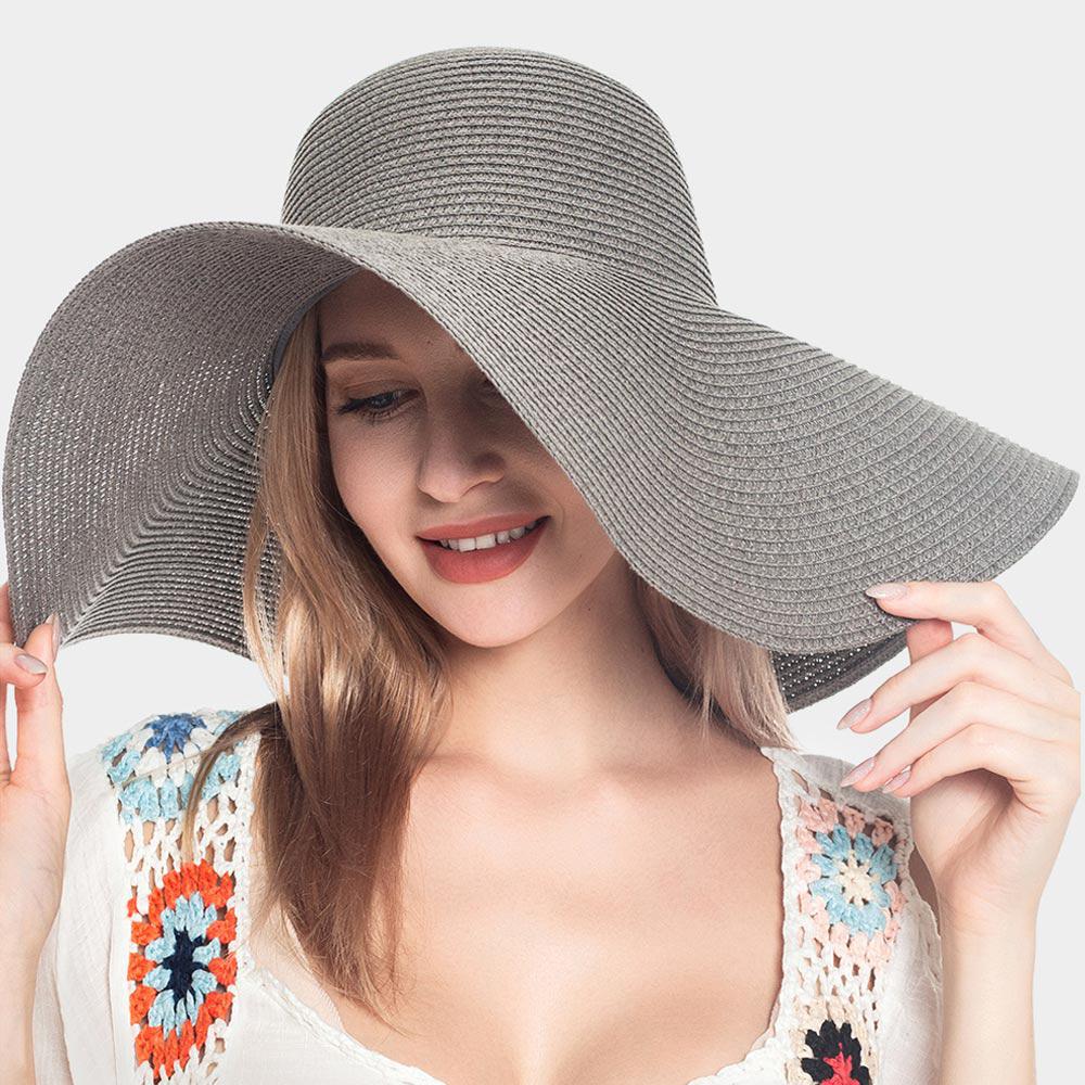 GRAY SUN HAT