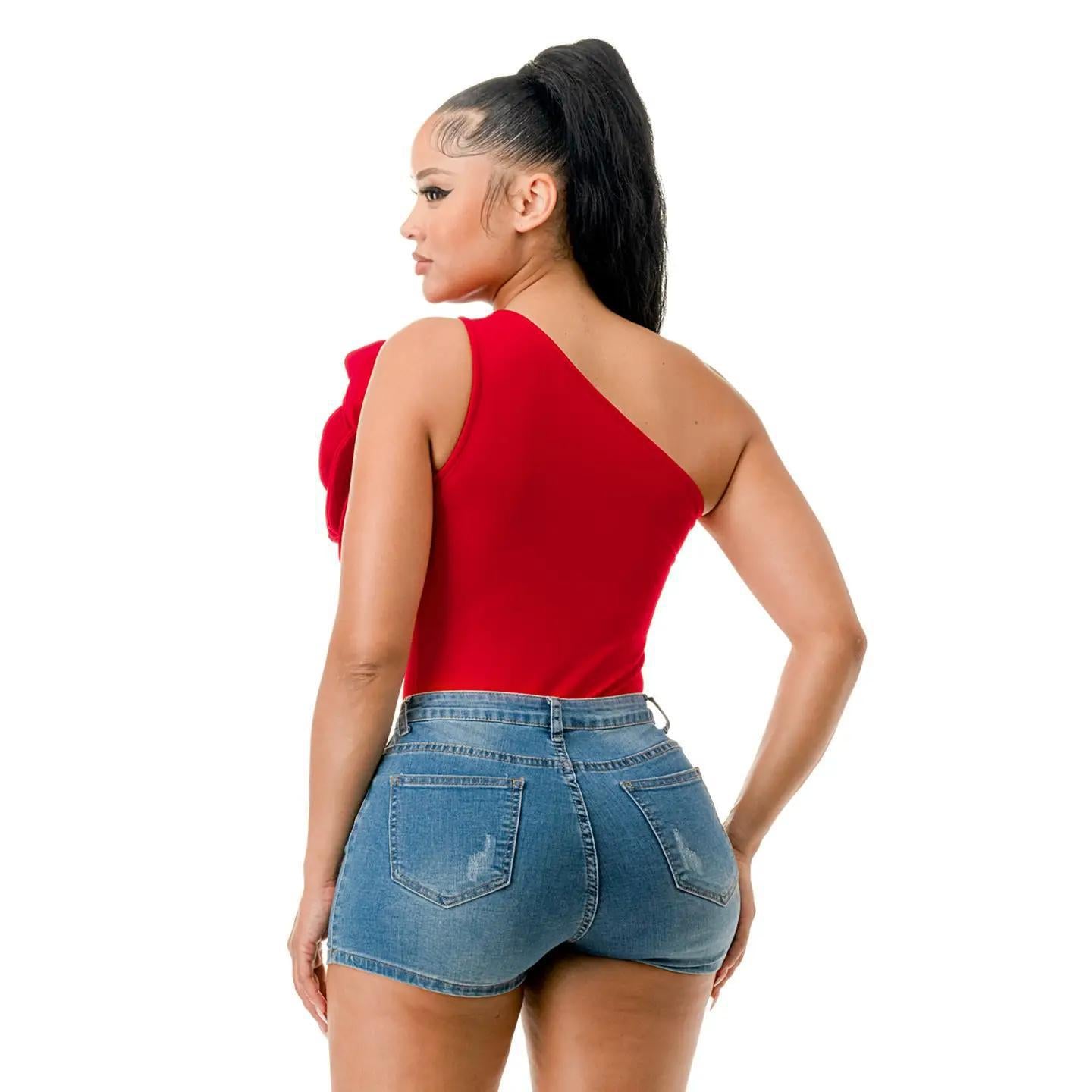 Red Flower Top