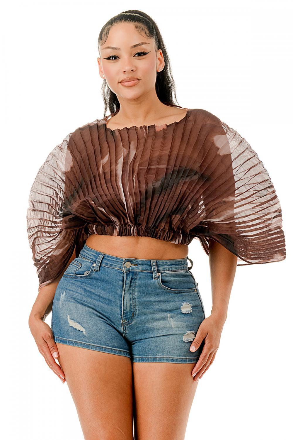 Mocha Swirl Blouse