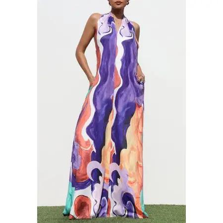 Halter Maxi Dress