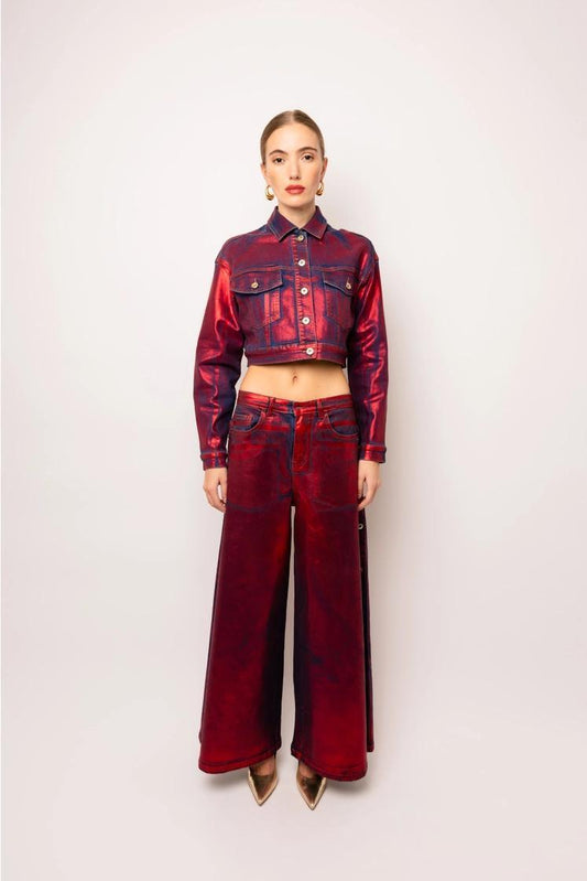 Crimson Chrome Pants
