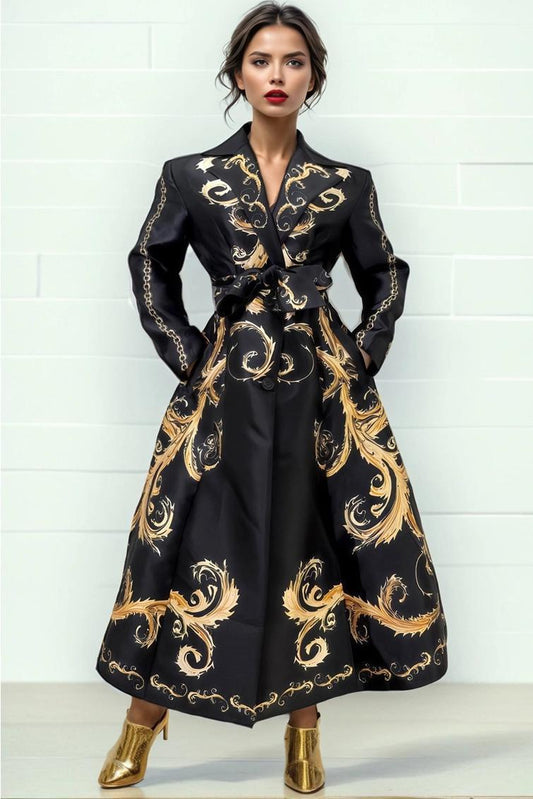Imperial Flourish Blazer Dress