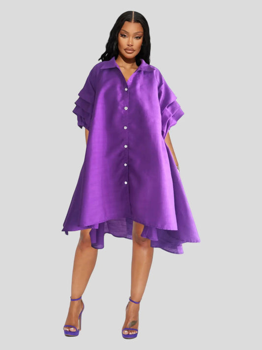 Purple Swing Dress