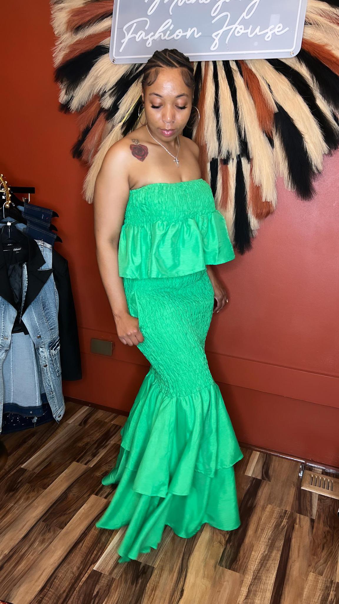 Smock Mermaid Dress