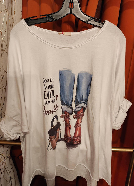 Dazzle & Denim Tee