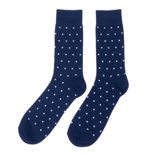 MENS POLKA DOT SOCKS