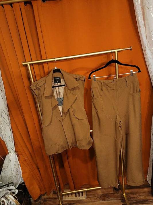 Rosalia O/S Vest Trouser Set
