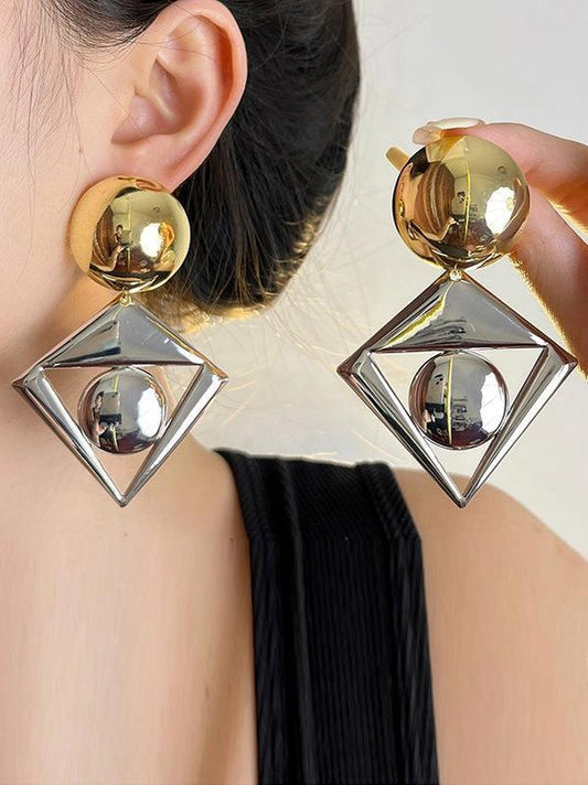 GOLD/SILVER EARINGS