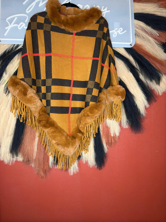 Stripped  Poncho