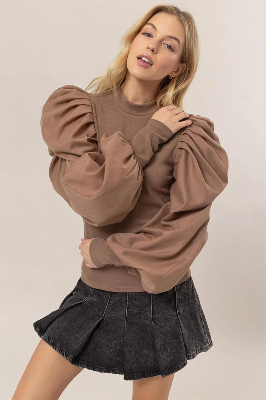 Mocha Knit Top