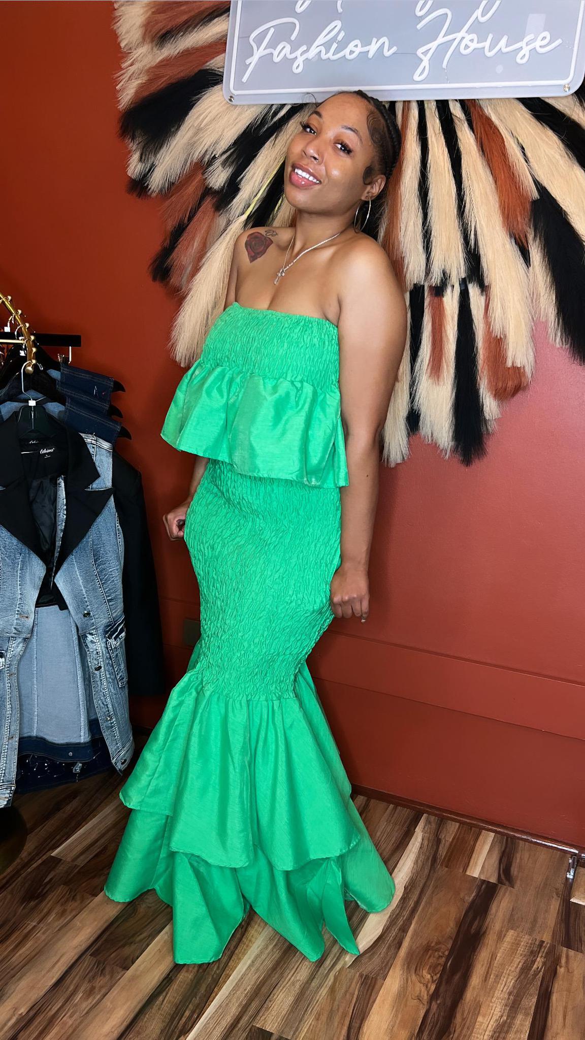 Smock Mermaid Dress