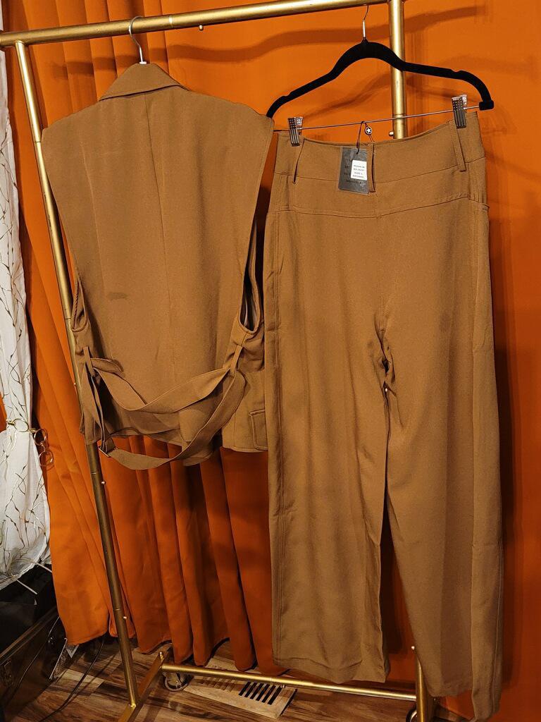 Rosalia O/S Vest Trouser Set