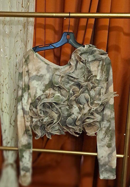 Camouflage Couture Top