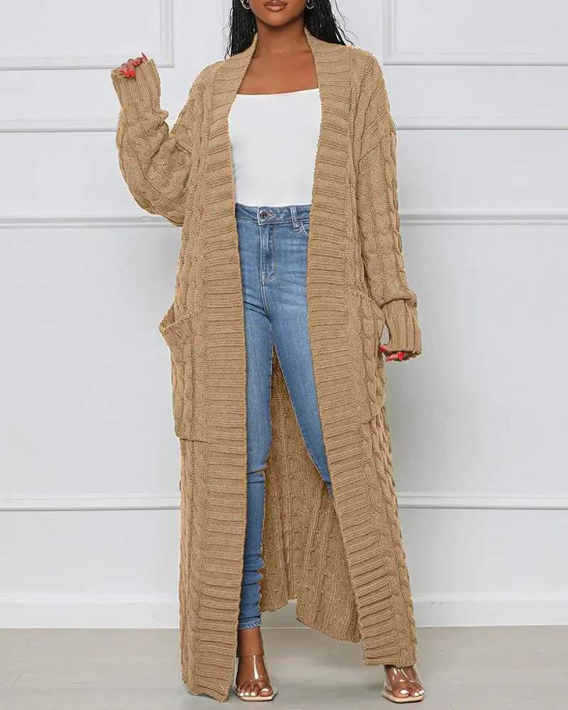 COZY BEIGE CARDIGAN