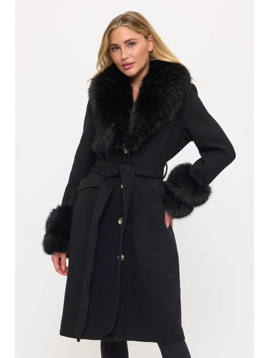 IMPERIAL LUXE MAXI FUR COAT