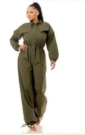KHAKI GREEN JUMPER