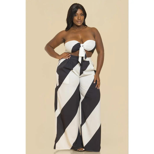 2 PC TUBE TOP/PANTS SET