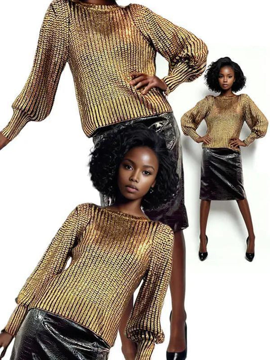 GOLDEN NIGHTS SWATER