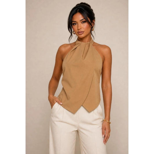 Mocha Muse Halter Top
