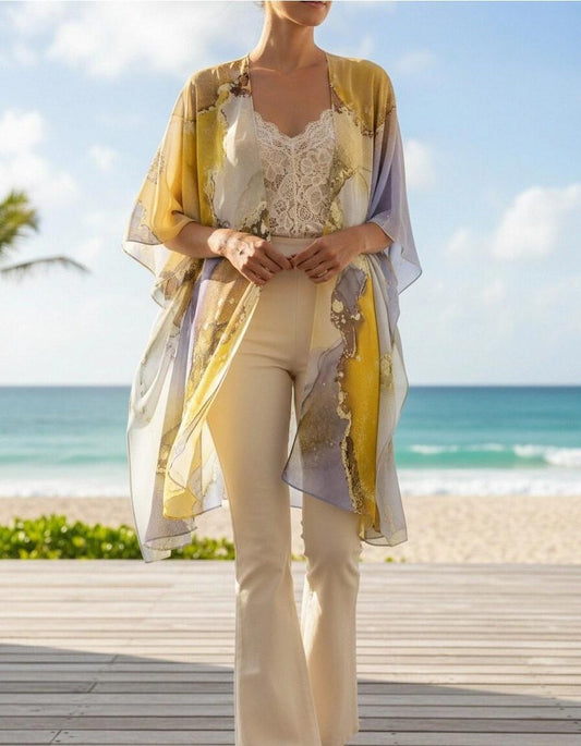 ABSTRACT KIMONO