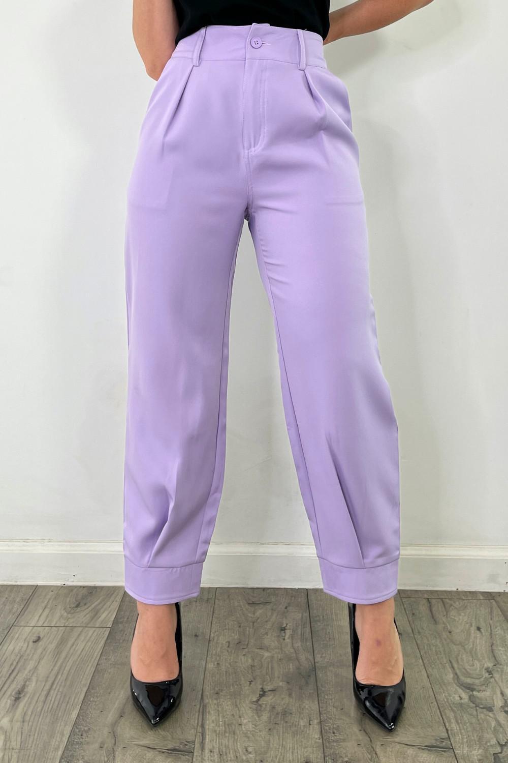 LAVENDER ANKLE PANTS