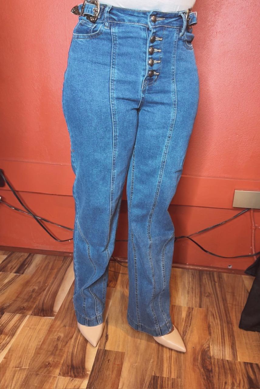 Frontier Cinched Denim Jean