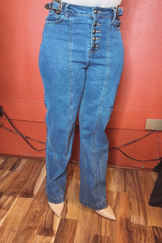 Frontier Cinched Denim Jean