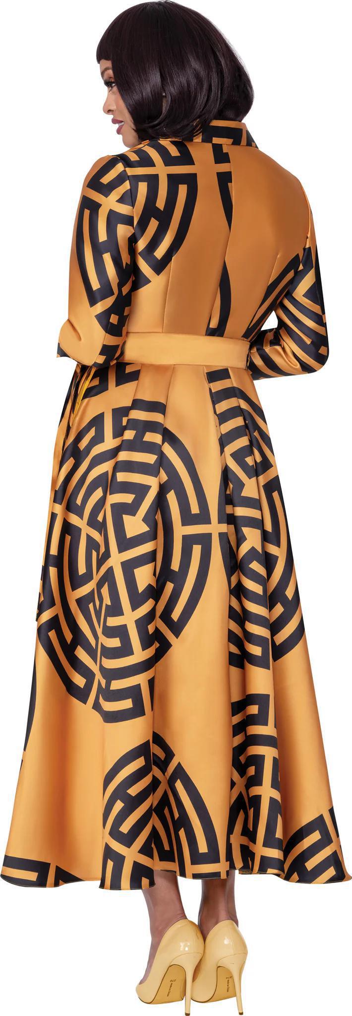 GOLDEN MAZE DRESS