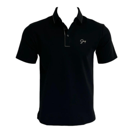 MENS POLO SHIRT (BLACK)