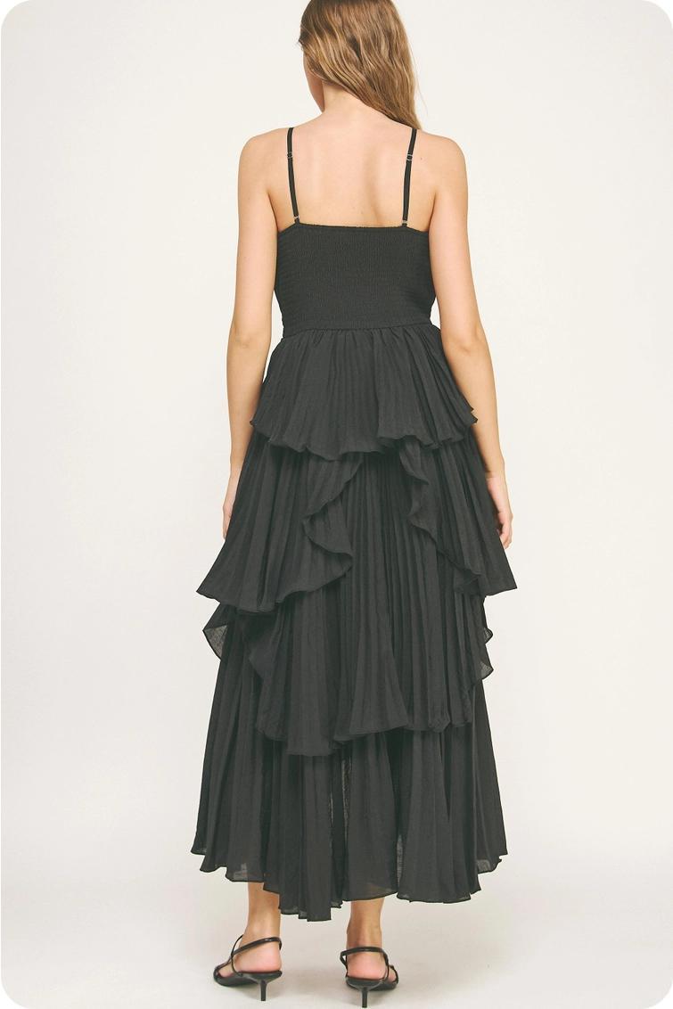 Layered Ruffle Dress