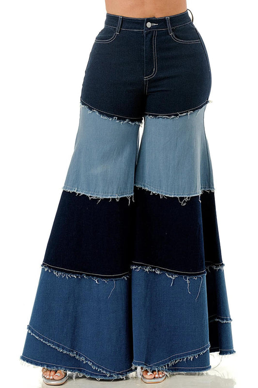 ETAGE PATCH FLARE JEANS