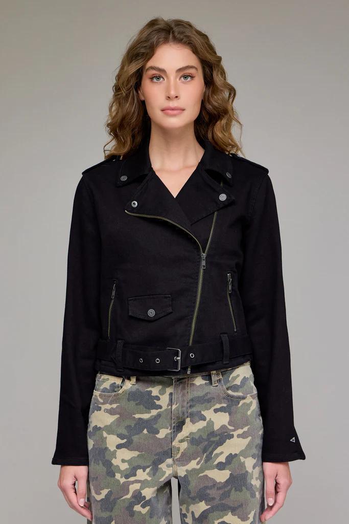 BLACK DENIM JACKET