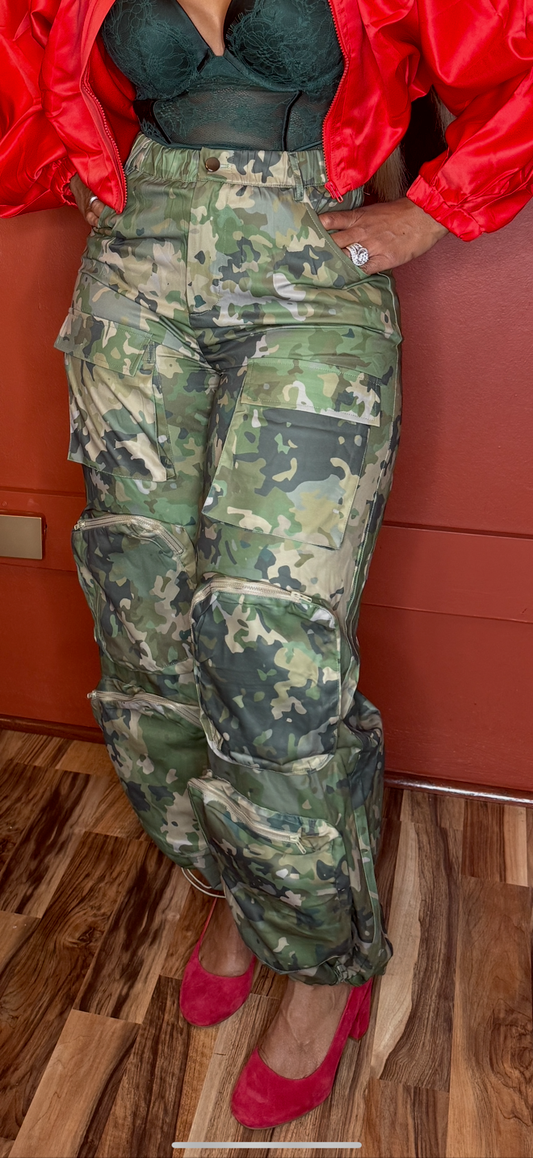 Camo Cargo Pants