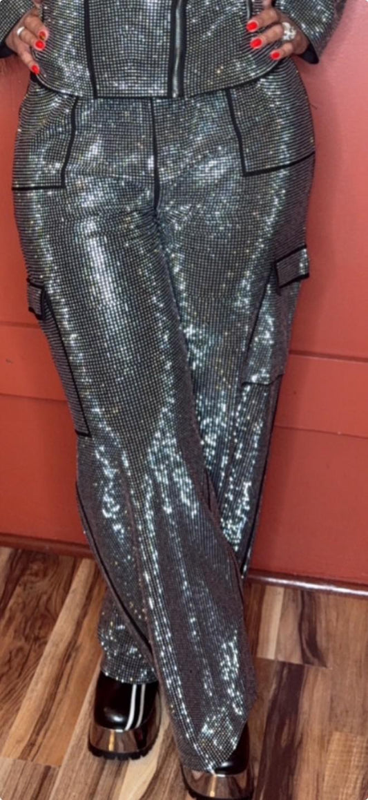 RHINESTONE PANTS ONLY