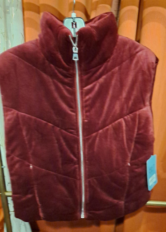 Berry Luxe Vest