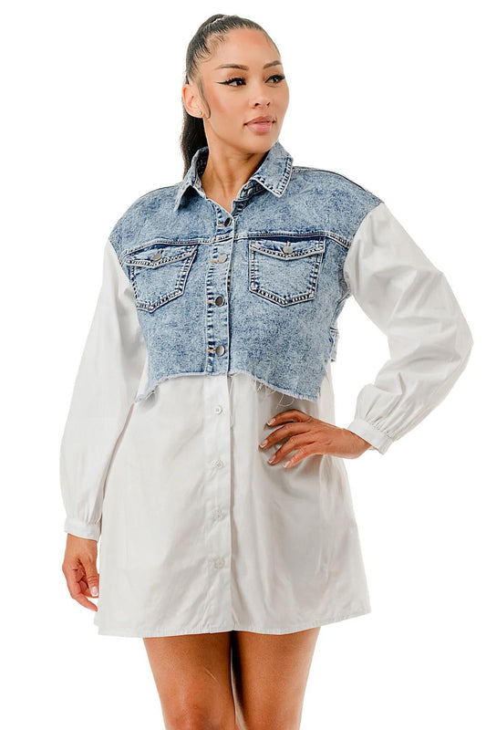 Acid Wash Attitude Shirt